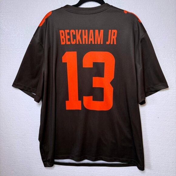 Cleveland Browns Nike Mens Size XXL Odell Beckham JR NFL Game Jersey Football - Picture 3 of 11